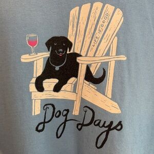 Life Is Good Dog Days Tee
